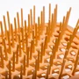 Muitomas Cepillo Peine Desenredante para Cabello Adultos HAIRBRUSHPF, Flexible y Ventilado, Color Durazno, 1 Pieza