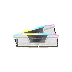 Corsair Vengeance RGB DDR5 32 GB (2x16 GB) 6000 MHz Blanca CMH32GX5M2D6000Z38W Corsair Vengeance RGB DDR5 32 GB (2x16 GB) 6000 MHz Blanca CMH32GX5M2D6000Z38W