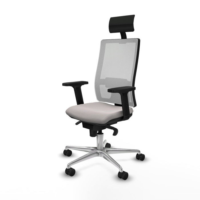 PIQUERAS Y CRESPO Silla de oficina Horna con Mecanismo Sincro, Blanco PIQUERAS Y CRESPO Silla de oficina Horna con Mecanismo Sincro, Blanco