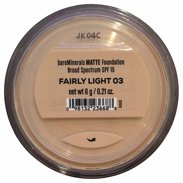 Bare Minerals MATTE foundation SPF15 #03-fairly light