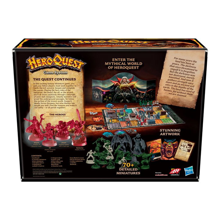 HeroQuest Juego de Mesa Game System inglés