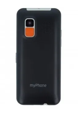 myPhone Halo Easy Teléfono Móvil Básico Negro, Pantalla 1.77", Cámara 0.3 MP, 4 MB, microSD, 1000 mAh