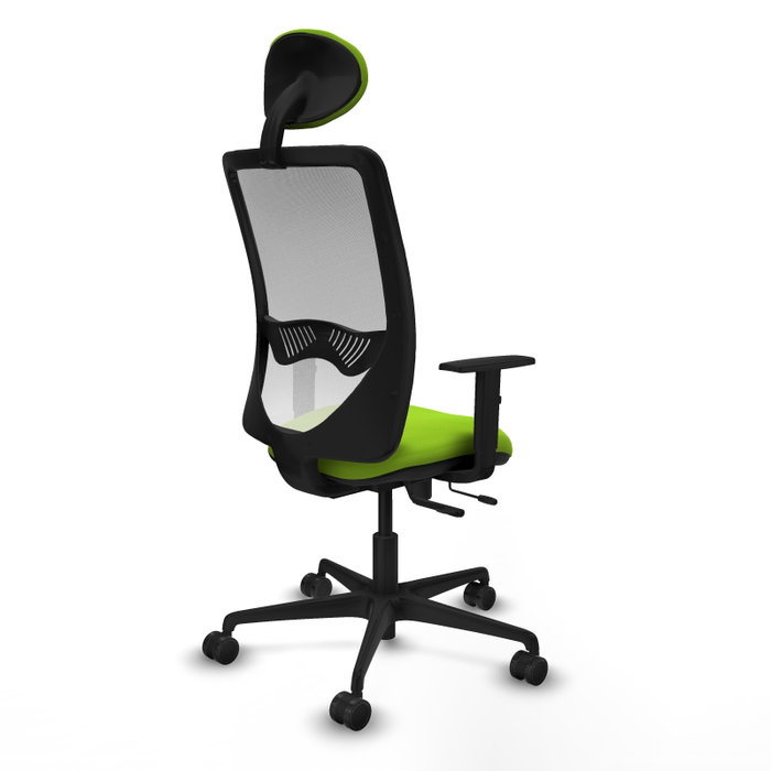 PIQUERAS Y CRESPO Silla de oficina Zulema con mecanismo Sincro/Traslack, Pistacho y Blanco PIQUERAS Y CRESPO Silla de oficina Zulema con mecanismo Sincro/Traslack, Pistacho y Blanco