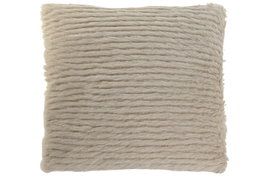DKD Home Decor Cojín de Poliéster Crudo 45x45 cm
