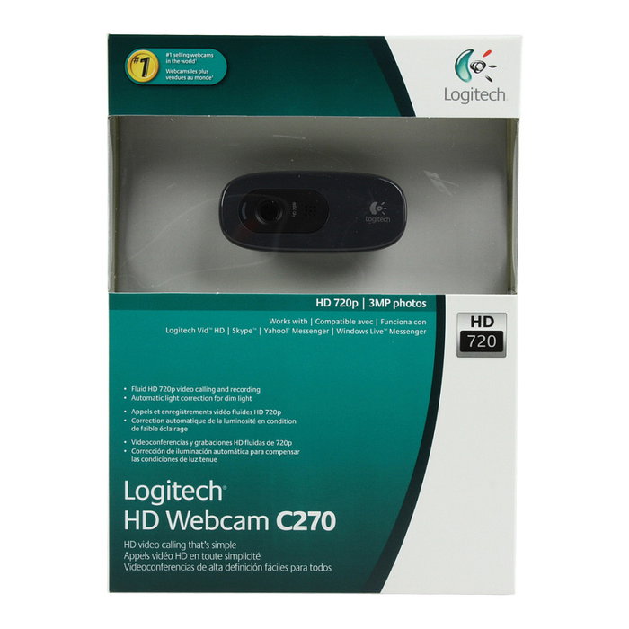 Logitech HD Webcam C270 1280 x 720