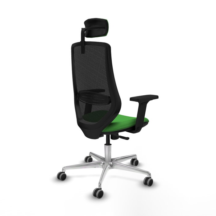 PIQUERAS Y CRESPO Silla de oficina Mardos con mecanismo Sincro, Verde y Negro PIQUERAS Y CRESPO Silla de oficina Mardos con mecanismo Sincro, Verde y Negro
