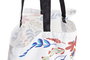 DKD Home Decor Bolsa Moderno Blanco Beige Nylon Poliester 15 x 66 x 43 cm (12 Unidades)