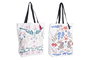 DKD Home Decor Bolsa Moderno Blanco Beige Nylon Poliester 15 x 66 x 43 cm (12 Unidades)