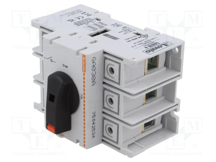 LOVATO ELECTRIC GA030A Interruptor de aislamiento de 3 polos 30A LOVATO ELECTRIC GA030A Interruptor de aislamiento de 3 polos 30A