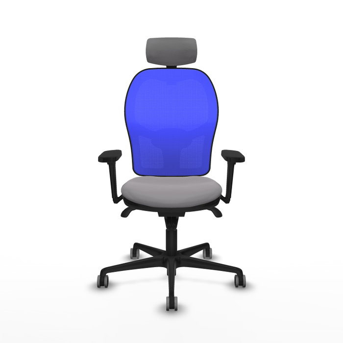 PIQUERAS Y CRESPO Silla de oficina Jorquera Gris/Azul PIQUERAS Y CRESPO Silla de oficina Jorquera Gris/Azul