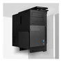 LINDY Soporte de CPU para escritorio 40284, Negro, Acero, hasta 30 kg, ajustable 0-360°, 34-49 cm de altura