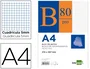 Liderpapel Bloc de notas Cuadriculado 5mm A4 80 hojas