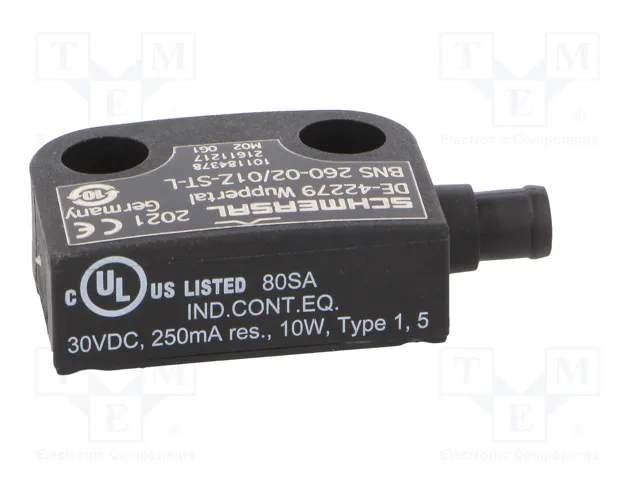 SCHMERSAL BNS 260 Interruptor de seguridad magnético NC x2 IP67 SCHMERSAL BNS 260 Interruptor de seguridad magnético NC x2 IP67
