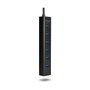 Axagon HUE-SA7BP Hub USB con 7 puertos USB 3.0 y 1 Micro-USB, 400 mm