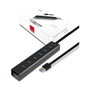 Axagon HUE-SA7BP Hub USB con 7 puertos USB 3.0 y 1 Micro-USB, 400 mm