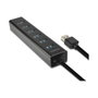Axagon HUE-SA7BP Hub USB con 7 puertos USB 3.0 y 1 Micro-USB, 400 mm
