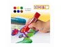 Playcolor Témperas Sólidas Basic One de 6 Colores Surtidos