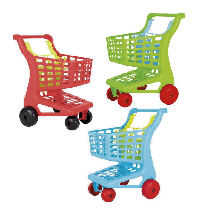 Tachan Carrito de la Compra Infantil con Sillita para Bebé, Gran Capacidad, Surtido en 3 Colores, +2 Años