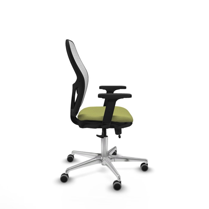 PIQUERAS Y CRESPO Silla de oficina Jorquera Verde oliva y Blanco
