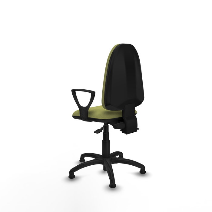PIQUERAS Y CRESPO Silla de oficina Aýna Verde oliva con mecanismo Asincro PIQUERAS Y CRESPO Silla de oficina Aýna Verde oliva con mecanismo Asincro