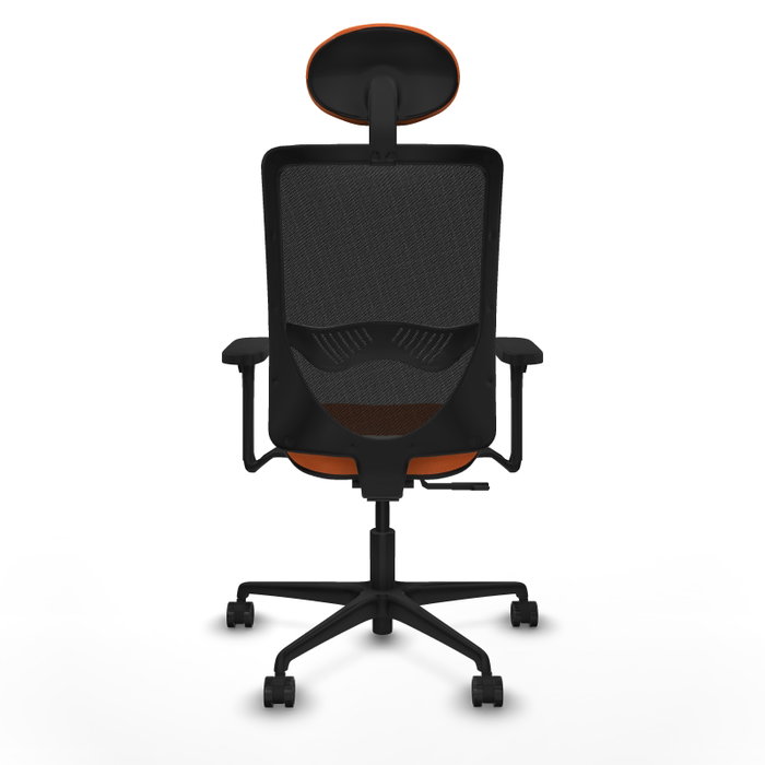 PIQUERAS Y CRESPO Silla de oficina Zulema Naranja con mecanismo Sincro PIQUERAS Y CRESPO Silla de oficina Zulema Naranja con mecanismo Sincro
