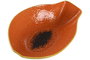 DKD Home Decor Conjunto de 2 Cuencos de Gres Papaya Naranja 23x16x6,5 cm
