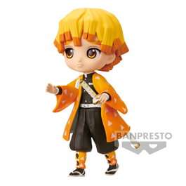 Banpresto Figura Q Posket Petit Kimetsu No Yaiba Demon Slayer Zenitsu Agatsuma 7cm PVC