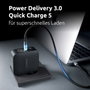 Intenso Kit Cargador GaN W100ACC 100W con 2x USB-C, 1x USB-A y Cable USB-C
