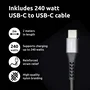 Intenso Kit Cargador GaN W100ACC 100 W con 2x USB-C, 1x USB-A y Cable USB-C