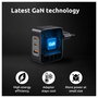 Intenso Kit Cargador GaN W100ACC 100 W con 2x USB-C, 1x USB-A y Cable USB-C