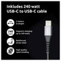 Intenso Kit Cargador GaN W100ACC 100 W con 2x USB-C, 1x USB-A y Cable USB-C