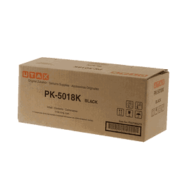 Utax Toner PK-5018K Black 1T02TW0UT0 - Cartucho de Tóner Negro Compatible para Impresoras Brother