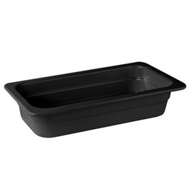 Vollrath Pujadas Cubeta Melamina Negra GN 1/3-065