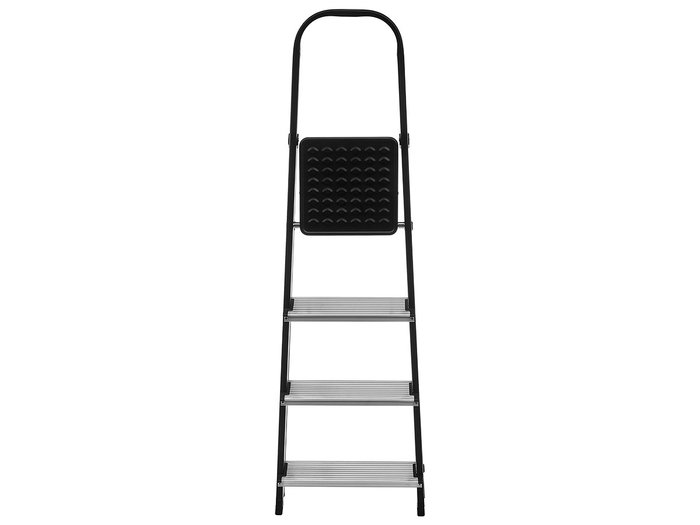 Kipit Escalera Alta 4 Peldaños Metal Aluminio Acero Negro Plata 146x11.5x40 cm (Set de 2) Kipit Escalera Alta 4 Peldaños Metal Aluminio Acero Negro Plata 146x11.5x40 cm (Set de 2)