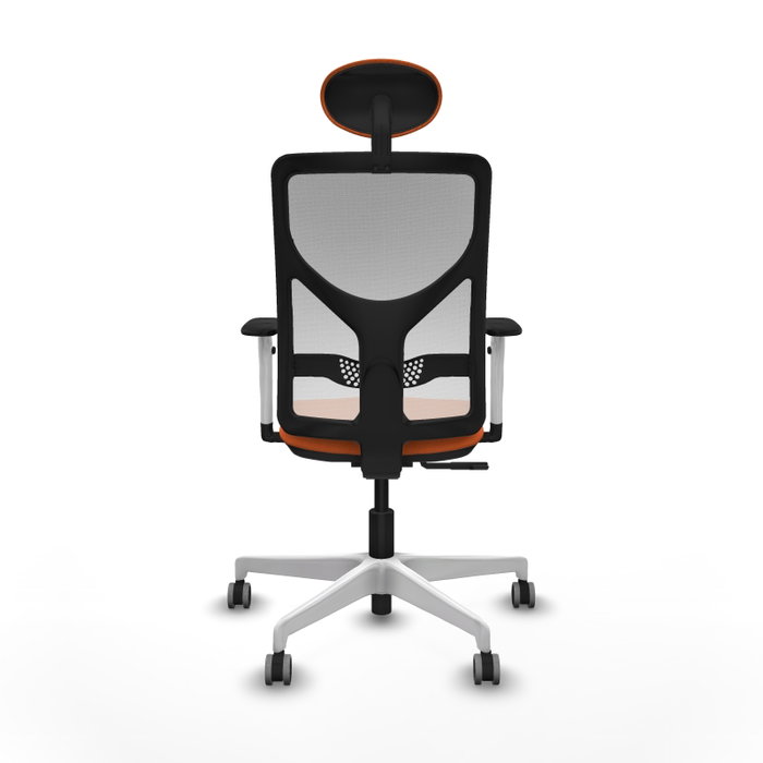PIQUERAS Y CRESPO Silla de oficina Motilla Naranja con mecanismo Sincro PIQUERAS Y CRESPO Silla de oficina Motilla Naranja con mecanismo Sincro