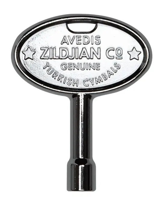 Zildjian Llave Afinación Batería Cromo Fundido Diseño Elegante 2 1/2"