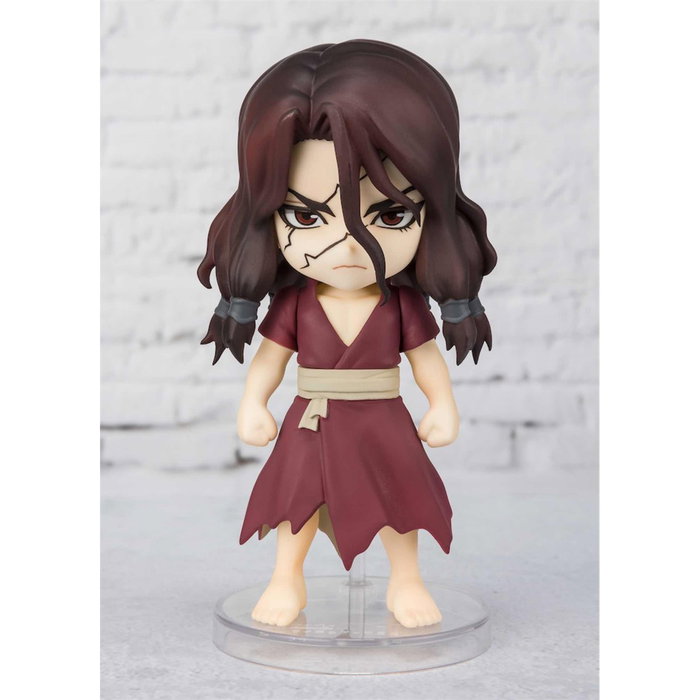 Tamashii Nations Figura Figuarts Mini Tsukasa Shishio de Dr. Stone - PVC 9 cm con Base y Manos Alternativas