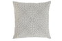 DKD Home Decor Cojín de Algodón Bordado Crudo 45x45 cm