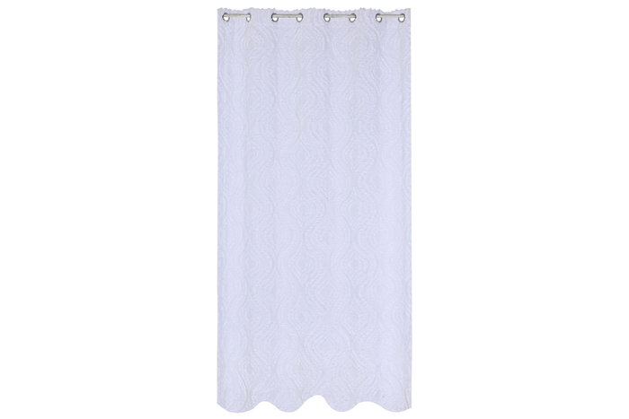 DKD Home Decor Cojín de Algodón Bordado Crudo 45x45 cm