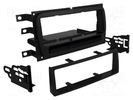 ACV Bastidor de montaje de radio para Suzuki 1 DIN negro con estantería