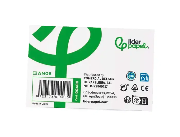 Liderpapel Anilla bisagra niquelada n.1 de 20 mm, caja de 20 unidades
