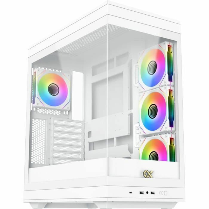 Xigmatek META Arctic Semitorre Blanco con Cristal Templado y ARGB Xigmatek META Arctic Semitorre Blanco con Cristal Templado y ARGB