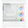 Xigmatek META Arctic Semitorre Blanco con Cristal Templado y ARGB