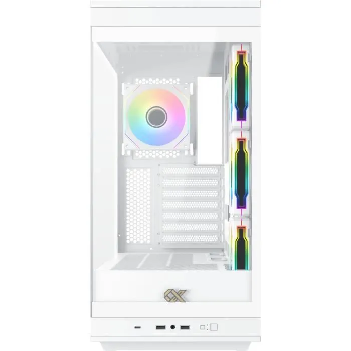 Xigmatek Caja PC META Arctic Semitorre E-ATX Cristal Templado ARGB Blanco XIG1732156004771