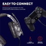 Trust GXT 488 Forze PS4 Auriculares Diadema Negro, Gris