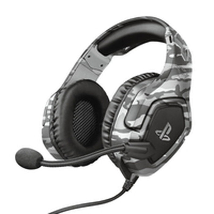 Trust GXT 488 Forze PS4 Auriculares Diadema Negro, Gris