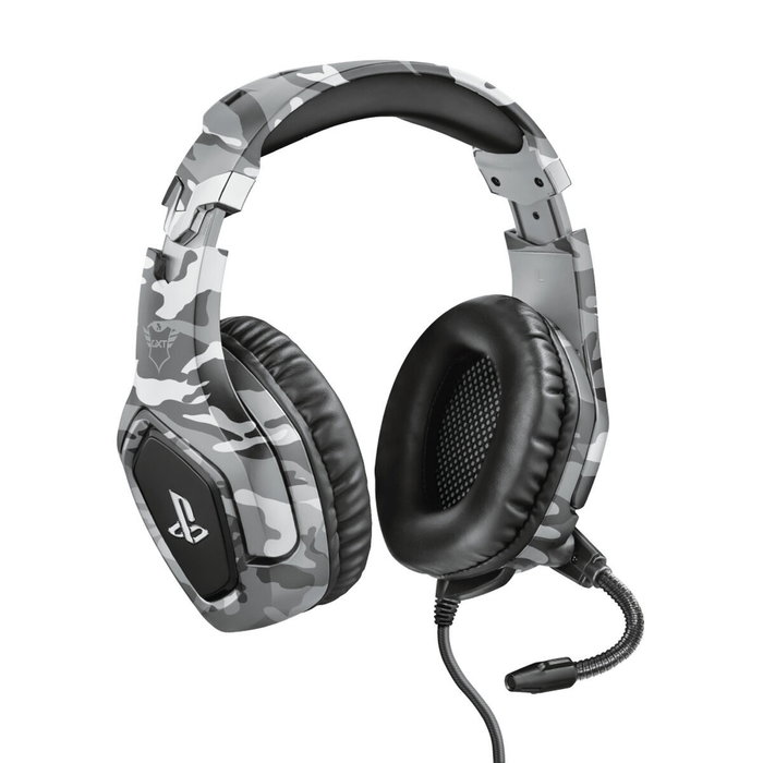 Trust GXT 488 Forze PS4 Auriculares Diadema Negro, Gris