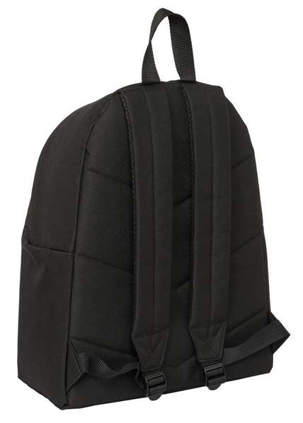 Mochila Escolar Kings League Porcinos Negro 33 x 42 x 15 cm