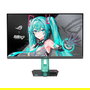 ASUS ROG Strix XG27ACMEG-G Hatsune Miku Edition Monitor Gaming 27" WQHD (2560x1440) Fast IPS 260 Hz, OLED, 1 ms, G-SYNC Compatible, FreeSync Premium, HDR10, USB-C 15W