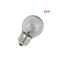 Ormalight Bombilla Incandescente Esférica Clara 60W E27 12V Luz Cálida Transparente